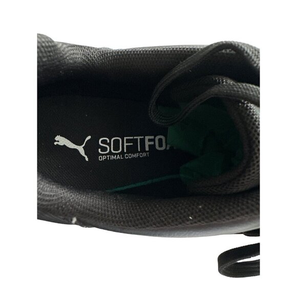 PUMA Driftcat BMW Black Lace Up Logo Blue Red Motorsport Leather Size 12 - Picture 11 of 11